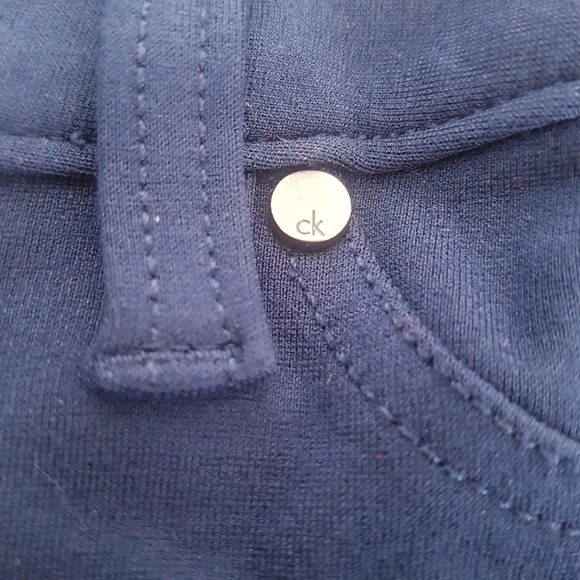 CALVIN KLEIN Blue Stretch Skinny Jeggings - Picture 4 of 8